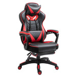 Gaming Chair Reclining W/ Footrest | Red