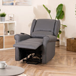 Corcoran Electric Riser Recliner With Massage And Heat | Cream