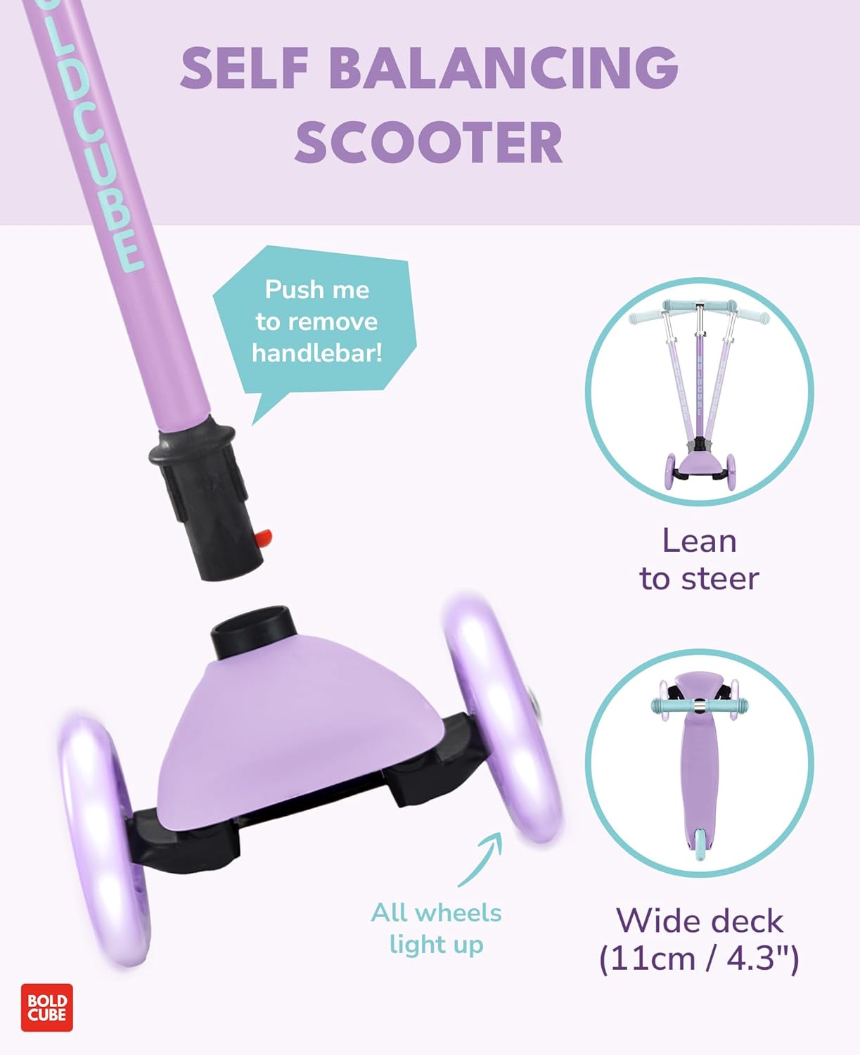 Teeny 3 Wheel Scooter | Lilac