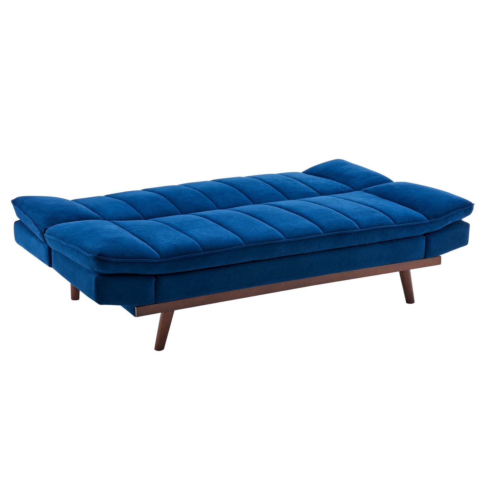 Scandinavian Click Clack Sofa Bed - Double | Navy Blue