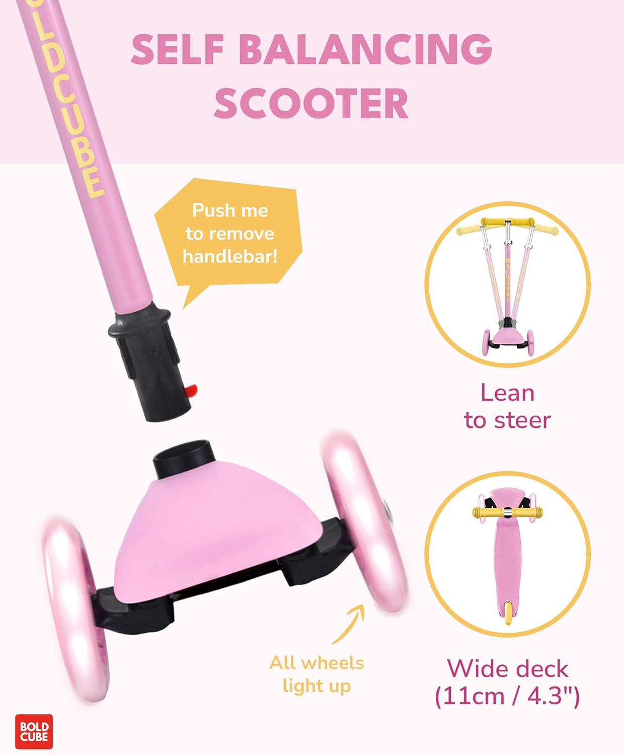 Teeny 3 Wheel Scooter | Pink