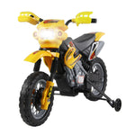6v Kids Electric Motorbike Motorcycle Ride On For 3-6 Years | Yellow
