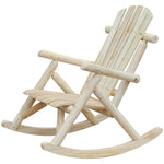 Rocking Chair Patio Cedar Wood, Burlywood