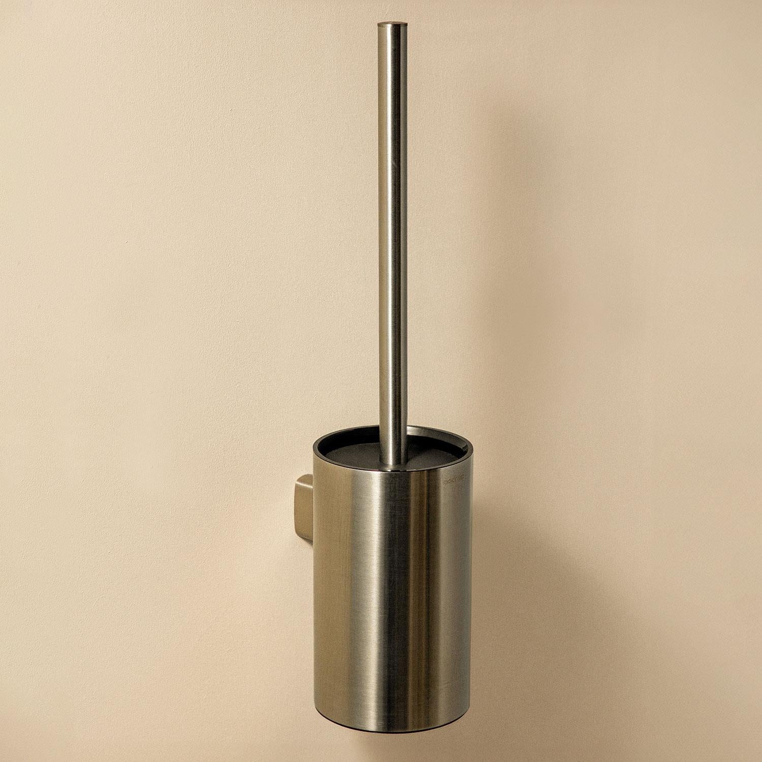 Toilet Brush, Wall-mounted, Matt Chrome, Collection Architect S+