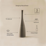 Toilet Brush & Holder, Soft-finish Coating, Saku Collection | Sand