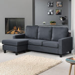 Modbury Reversible Corner Sofa | 3 | Dark Gray