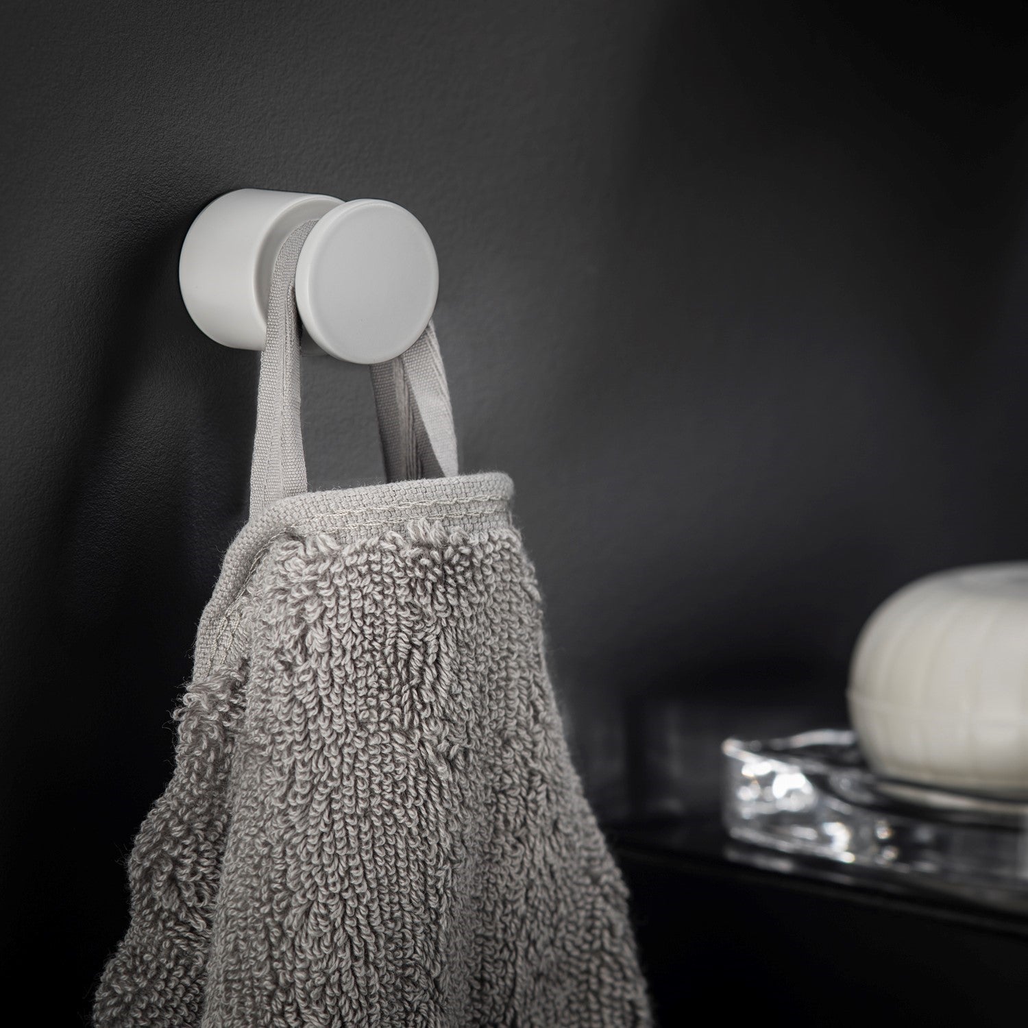 Glove Hook Collection Bwc | White Matte Finish | Screw Installation