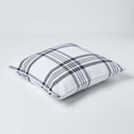 Tartan Check Pattern Cushion Cover | 45cm x 45cm | Black & White