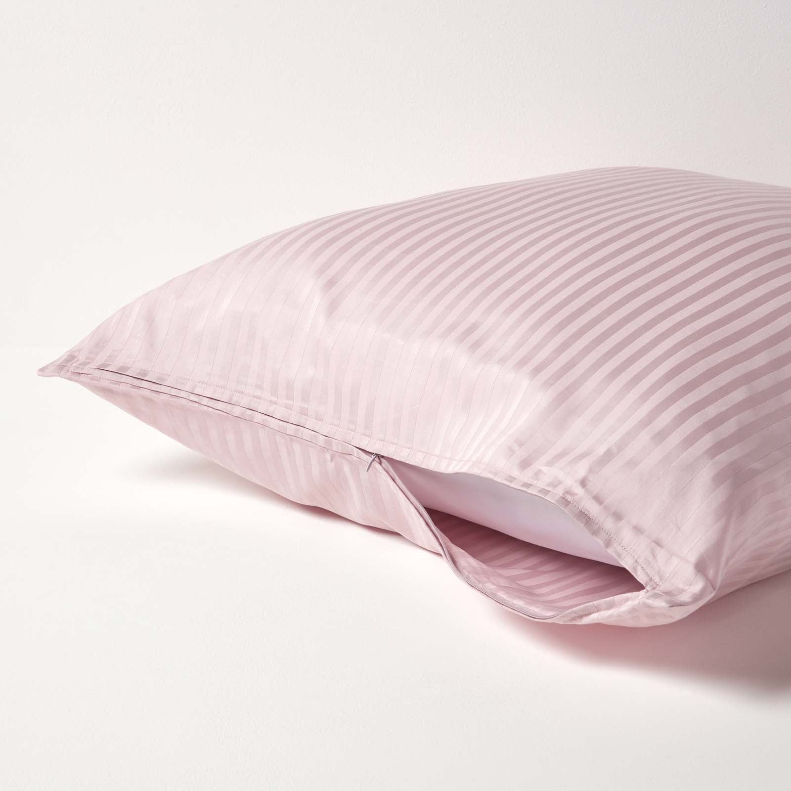 European Size Egyptian Cotton Pillowcase 330 Tc | 80cm x 80cm | Dusky Pink