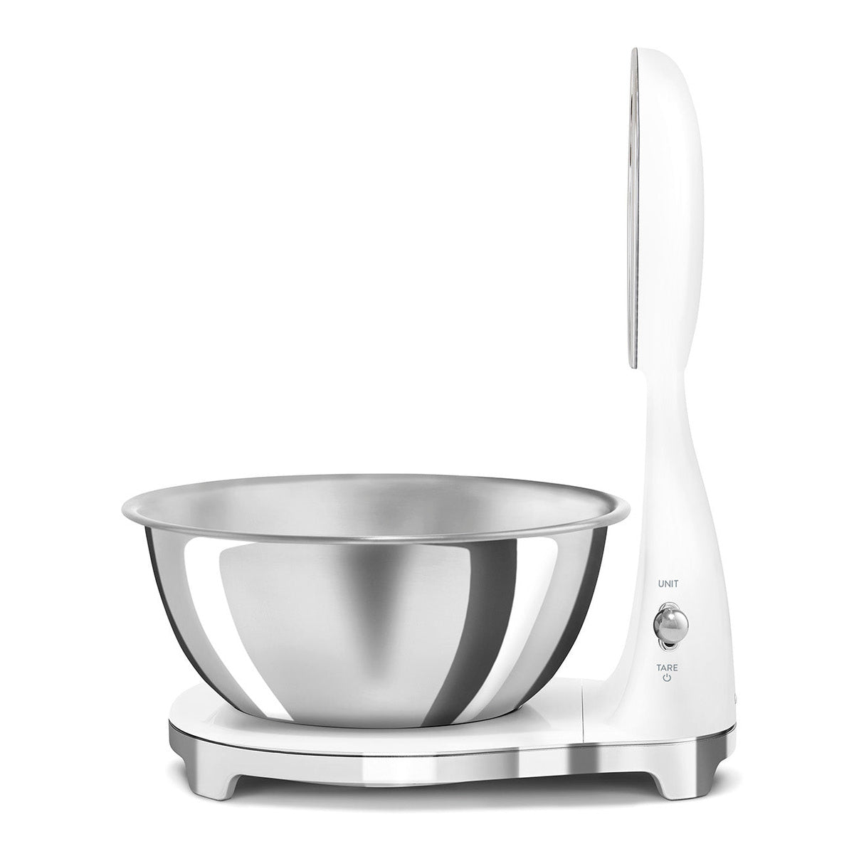 Ksf01 Retro 50's Style Analogue And Digital Kitchen Scale | White