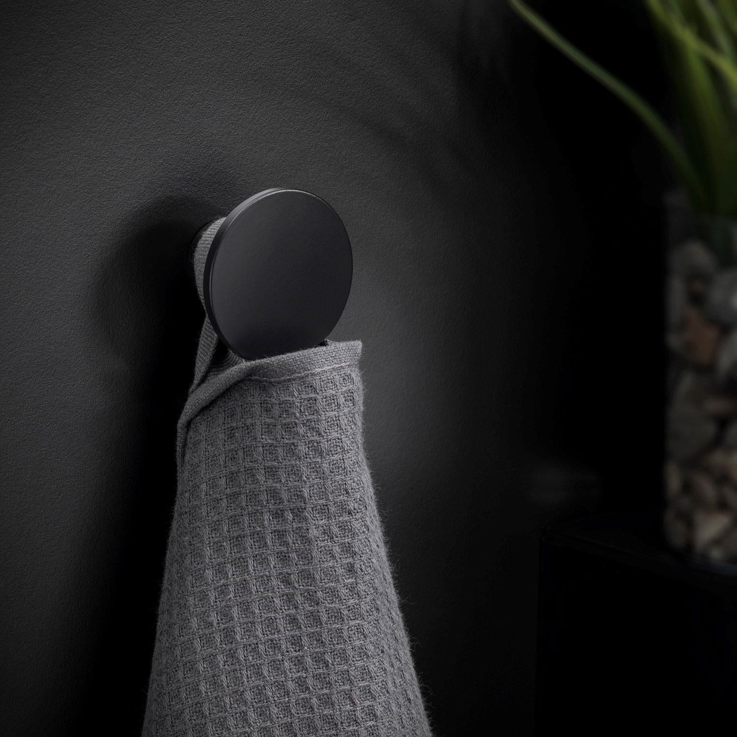 Towel Hook, Robe Hook, Coat Hook, Bwc Collection | Matte Black