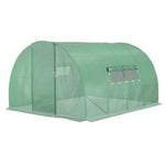 Reinforced Polytunnel Greenhouse 4x3m