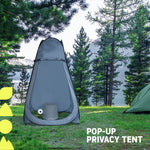 Pop-up Privacy Tent - Grey