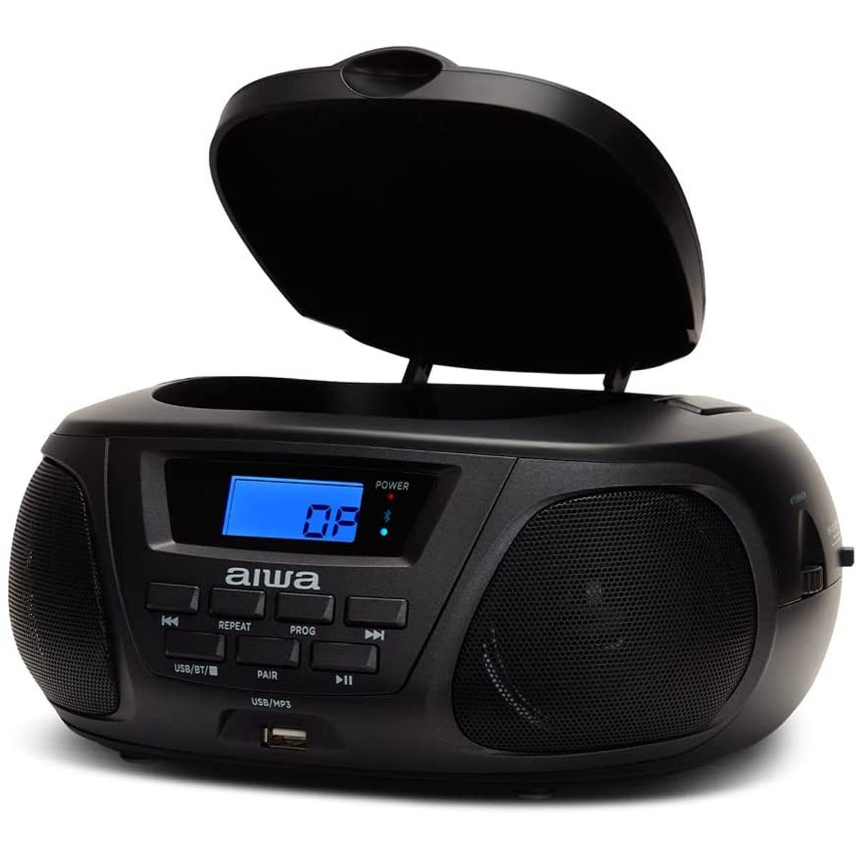 Bbtu-300 Boombox Portable Cd Radio | Black & White