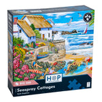 Seaspray Cottages Jigsaw - Big 500 Piece Jigsaw Puzzle For Adults, With Extra Large Pieces
