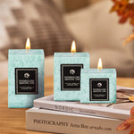 3pcs Scented Candle Lime Basil-scented Candle Set