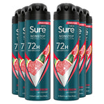 Men Nonstop Protection 72h Anti-perspirant Deodorant Ultra Fresh 150ml, 6pk | 6