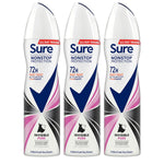 Women Anti-perspirant 72h Nonstop Protection Deo Invisible Pure 150ml, 3pk | 3