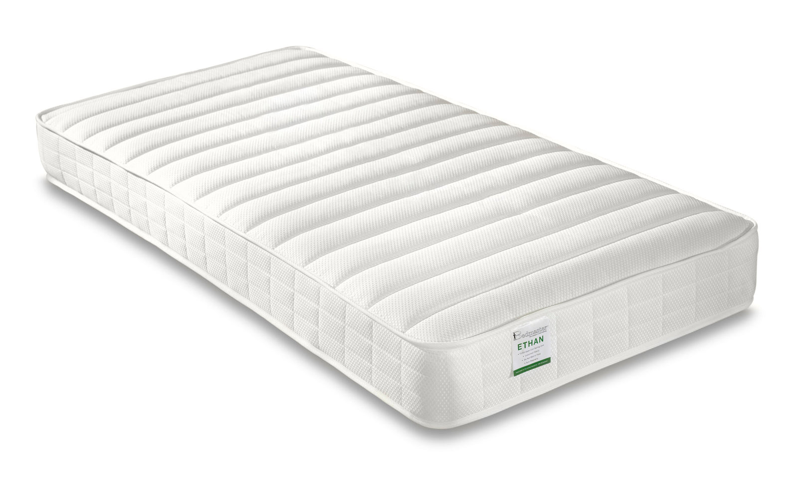 Ethan Quilted Low Profile Mattress | Small Double | White