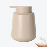 Soap Dispenser Large Foam Recycled Ceramic Eco-clay | Khaki