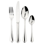 Cutlery Sets Stainless Steel 18/8 Catering Alhambra | 4 Piece | Silver