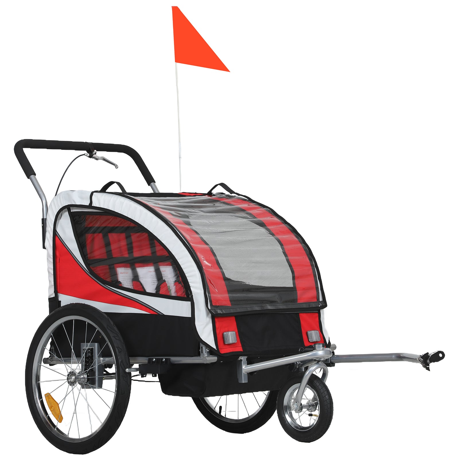 Kids Scooter With Adjustable Handlebar, Kick Scooter | Red