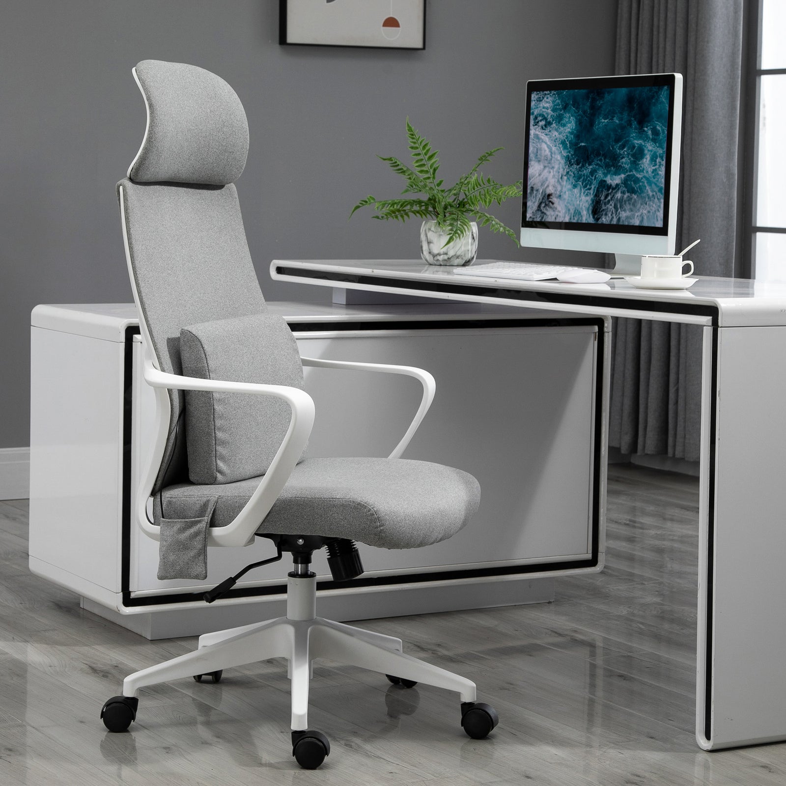 Massage Office Chair W/ Headrest