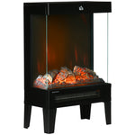 180 Degree Charming Electric Fireplace Heater Quiet