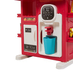 Children Pretend Kitchen Playset 83pcs Toy Accessory Set | Red