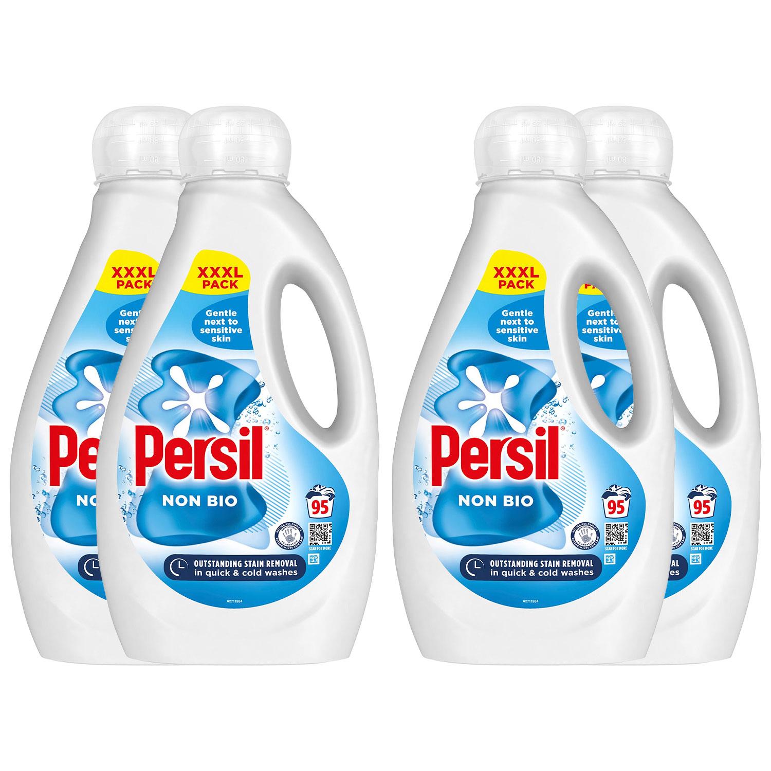 Xxxl Washing Liquid Detergent Stain Removal 2.565l | Set of 4