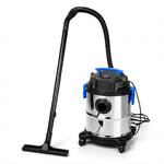 Wet Dry Vacuum Cleaner 20l 1200w Blowing Function Powerful Industrial | Blue