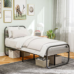Single/double/king Metal Bed Frame With Under Bed Storage | Single
