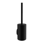 Stainless Steel Toilet Brush With Self Adhesive Wall Mount | Black