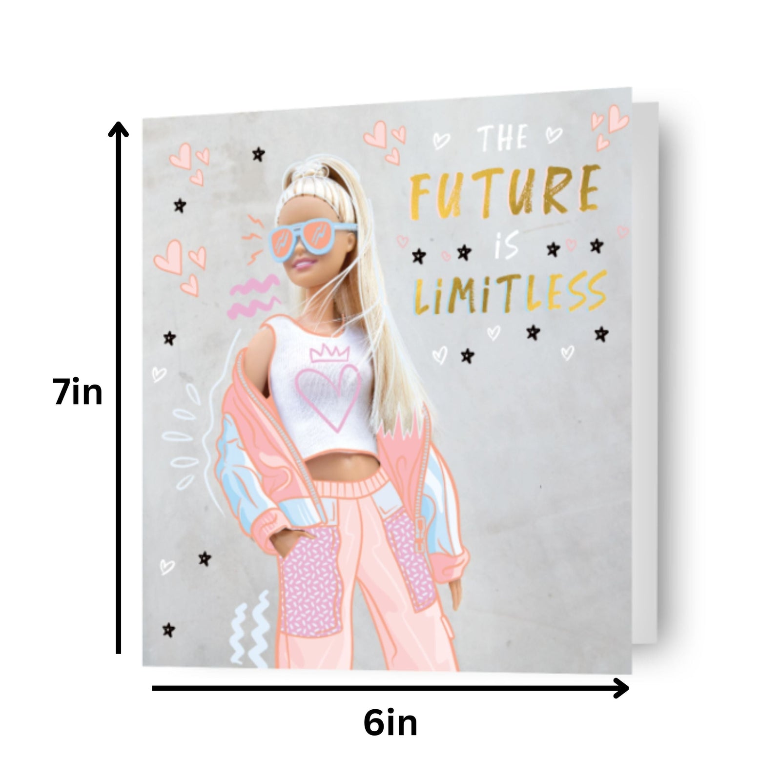 Barbie The Future Is Limitless' Birthday Card Official Product