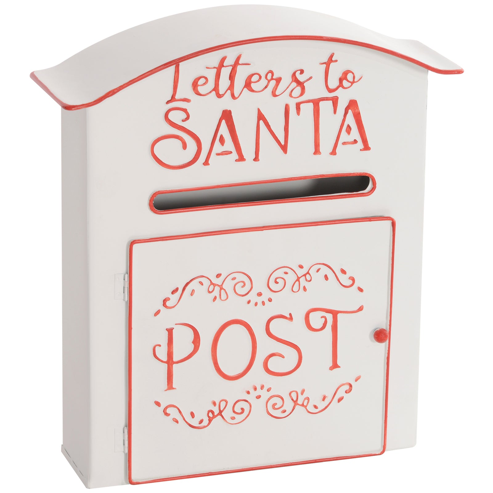 Christmas Post Box Wall Mounted Santa Mailboxion