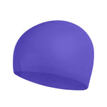 Childrens/kids 3d Silicone Swim Cap | One Size | Purple