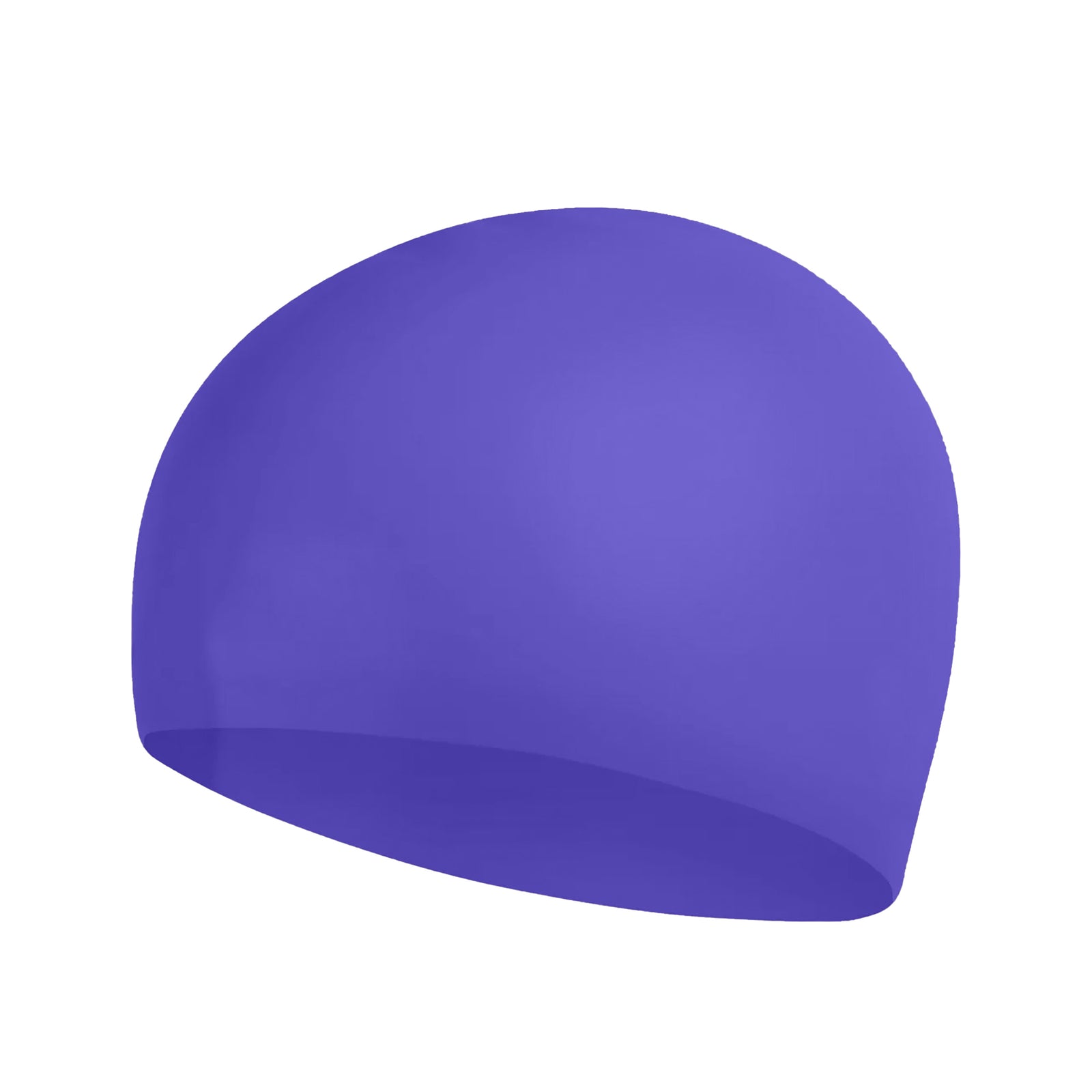 Childrens/kids 3d Silicone Swim Cap | One Size | Purple