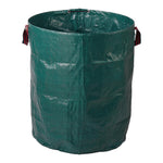 3 Pack Green Pp Woven Thickened Garden Waste Bags With Extra Large Capacity
