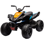 Mclaren Mcl 35 Liveries 12v Quad Bike W/ Slow Start | Black