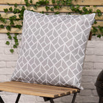 Art Deco Geometric Print Outdoor Cushion (set Of 2)