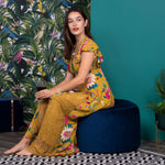 Milano Velvet Bean Bag Pouffe | Navy Blue