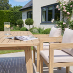 Sundrift 4 Seater Garden Dining Set | Beige