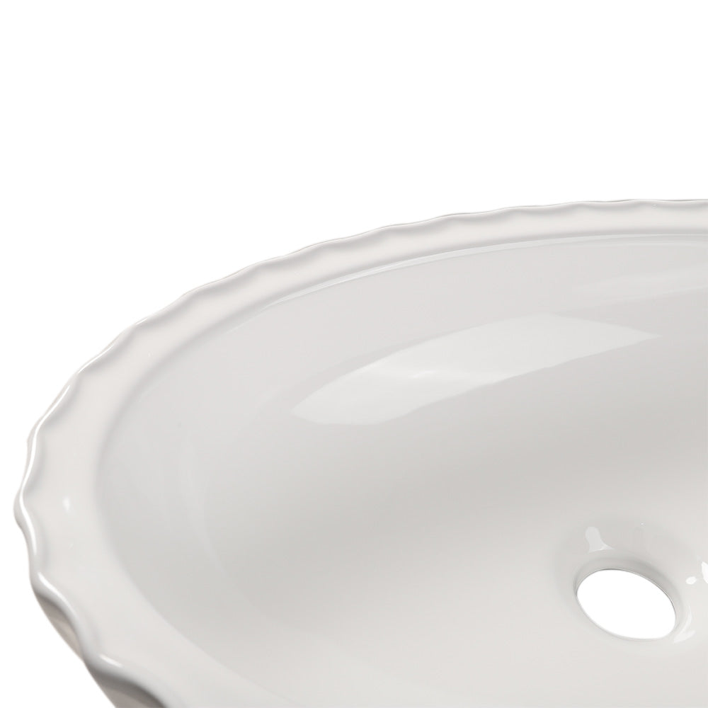 Artistic Oval Bathroom Vessel Vanity Sink