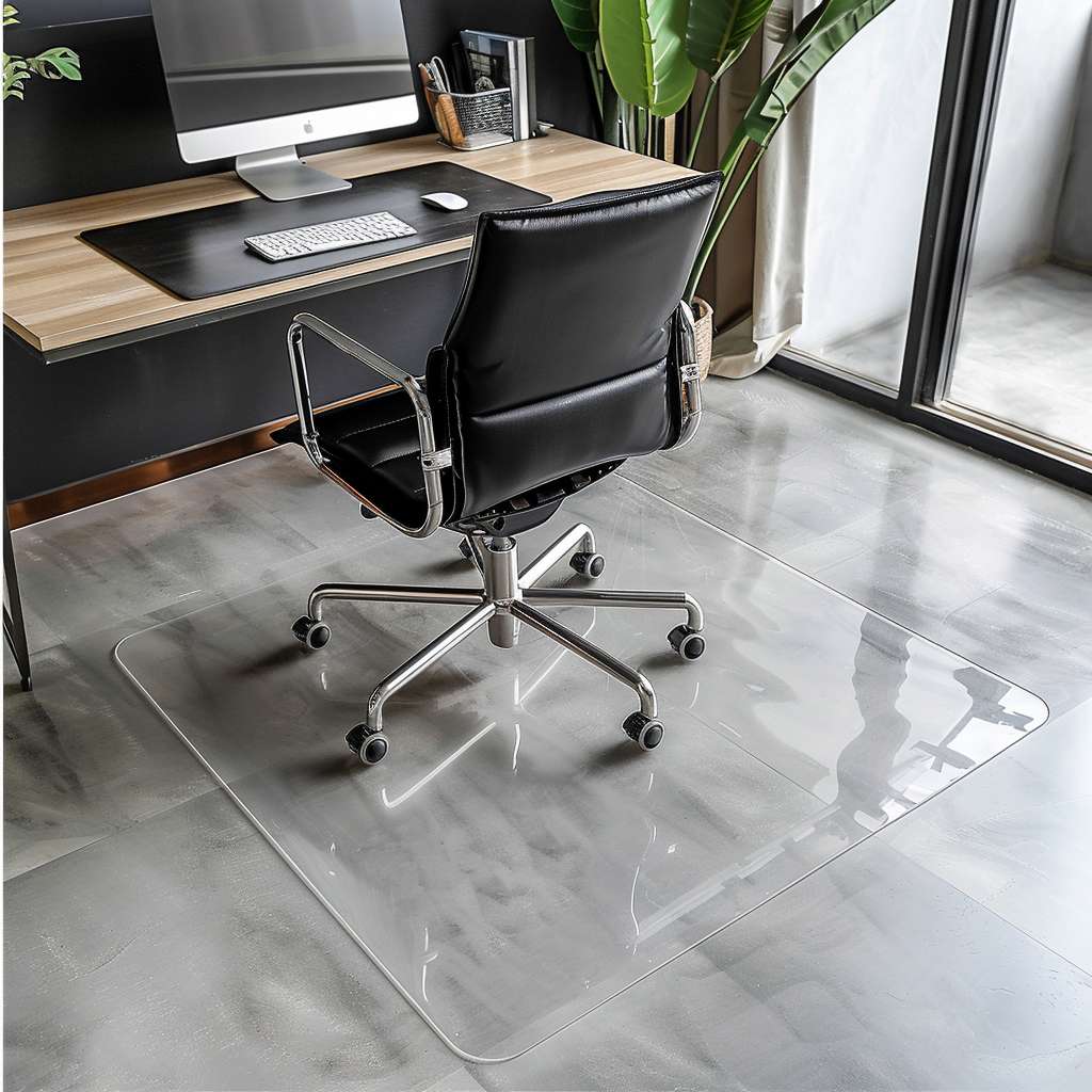 Transparent Chair Mat For Hard Floors