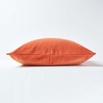 Set Of 2 Velvet Cushion Covers | 40cm x 40cm | Burnt Orange