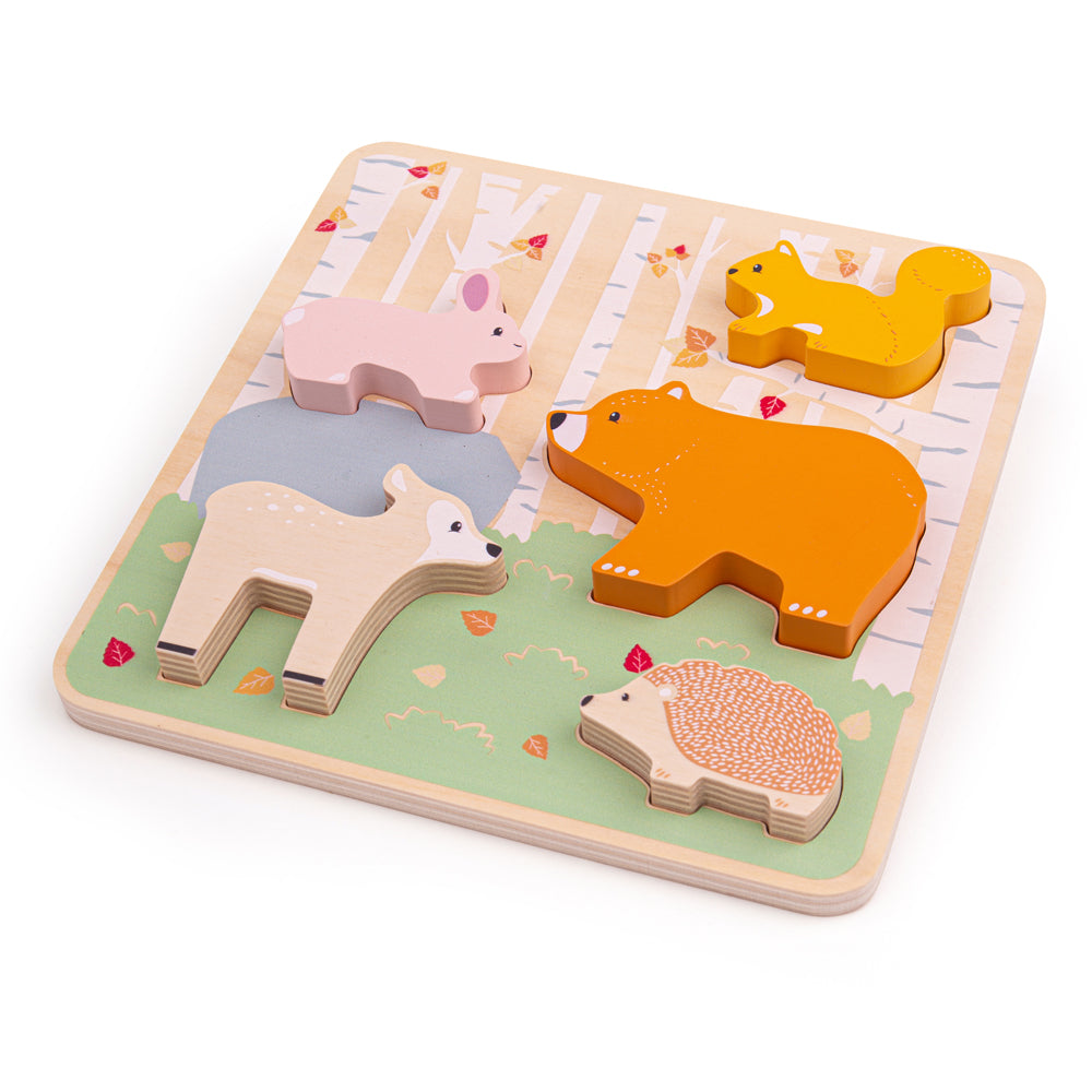 Woodland Chunky Puzzle - 5 Pieces