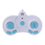 White Sqn-08 Remote Control Robot Toy With Led Lights And Interactive Features For Children
