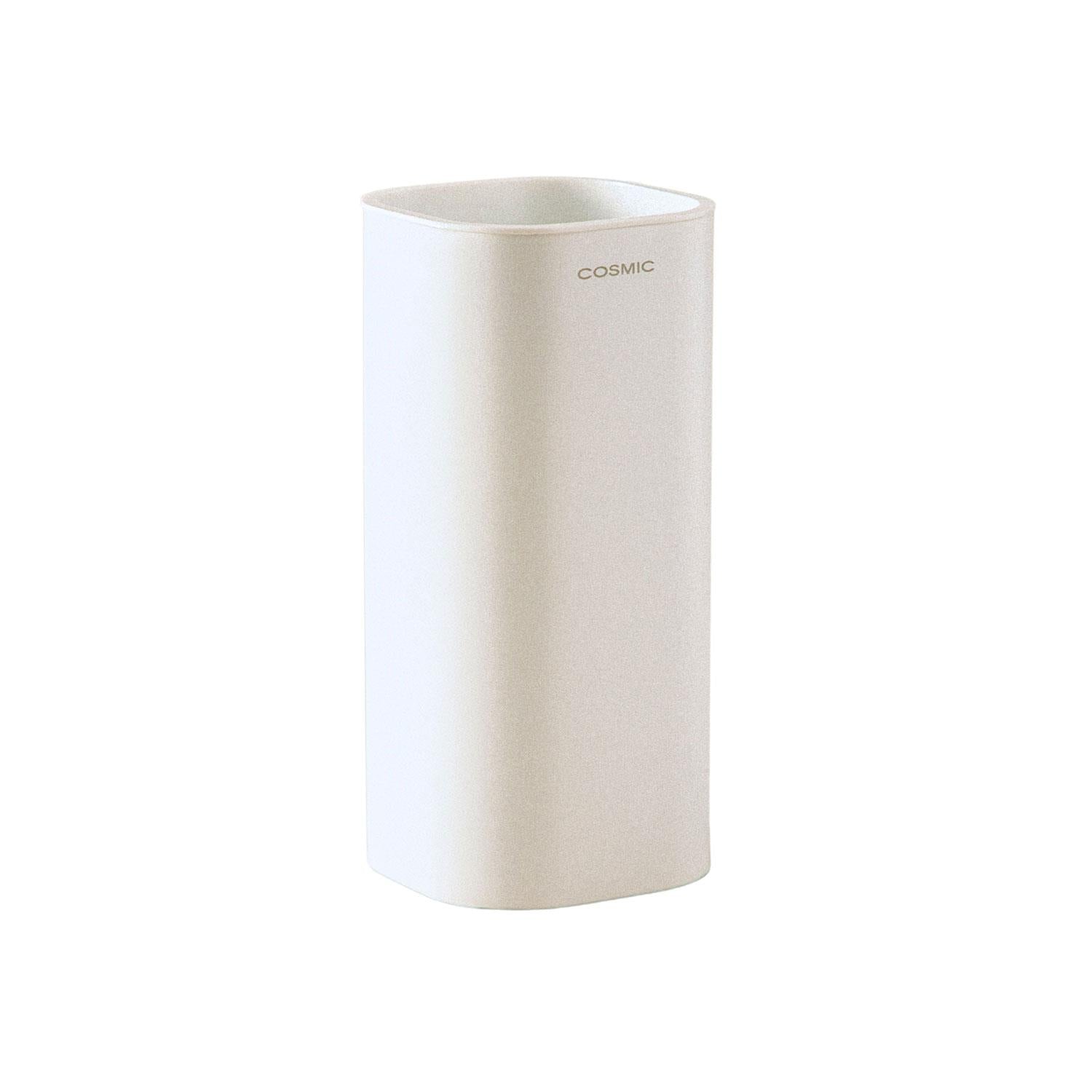 Toothbrush Holder, Matt White, Nea Collection