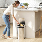 12l Sensor Bin, Automatic Touchless Motion Sensor Kitchen Bin | Silver