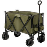 Folding Garden Camping Trolley Steel Frame | Green